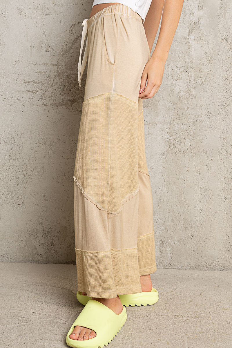 Culotte Knit Pants in Corn Soup