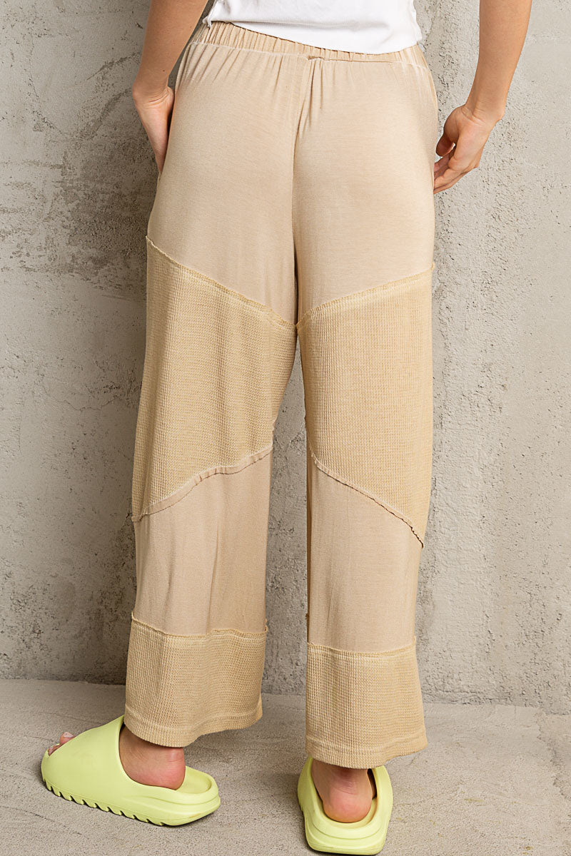 Culotte Knit Pants in Corn Soup