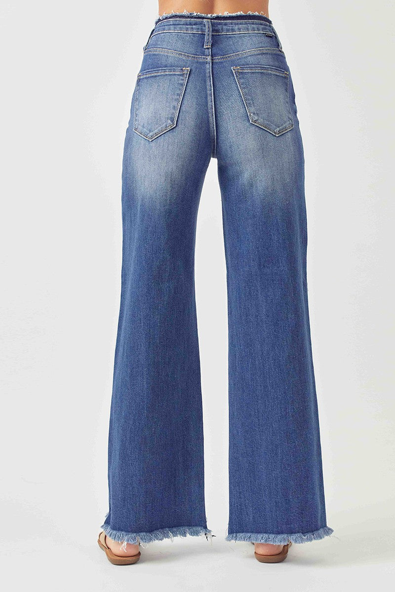 Risen High Rise Wide Leg Jean