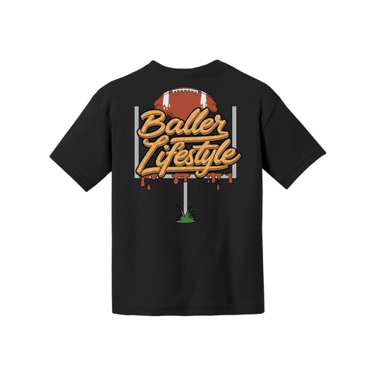 Baller Lifestlye Football Drip Youth Tee