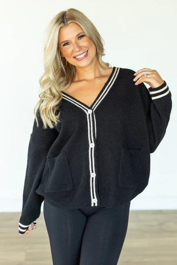 Go-To Cardi -Black