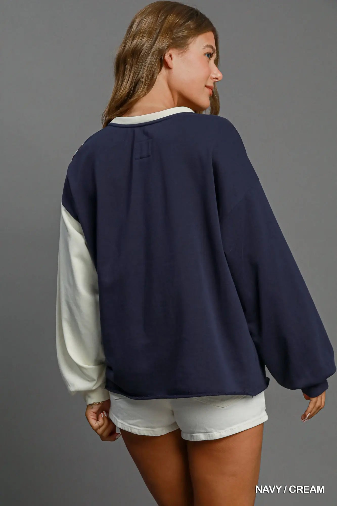 French Terry USA Flag Top