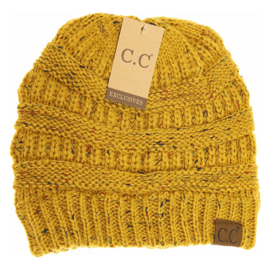Flecked CC Beanies Mustard