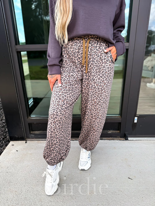 Spotted Luxe Joggers