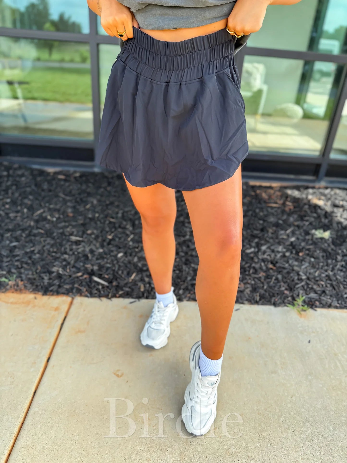 Power Move Active Skort in Black