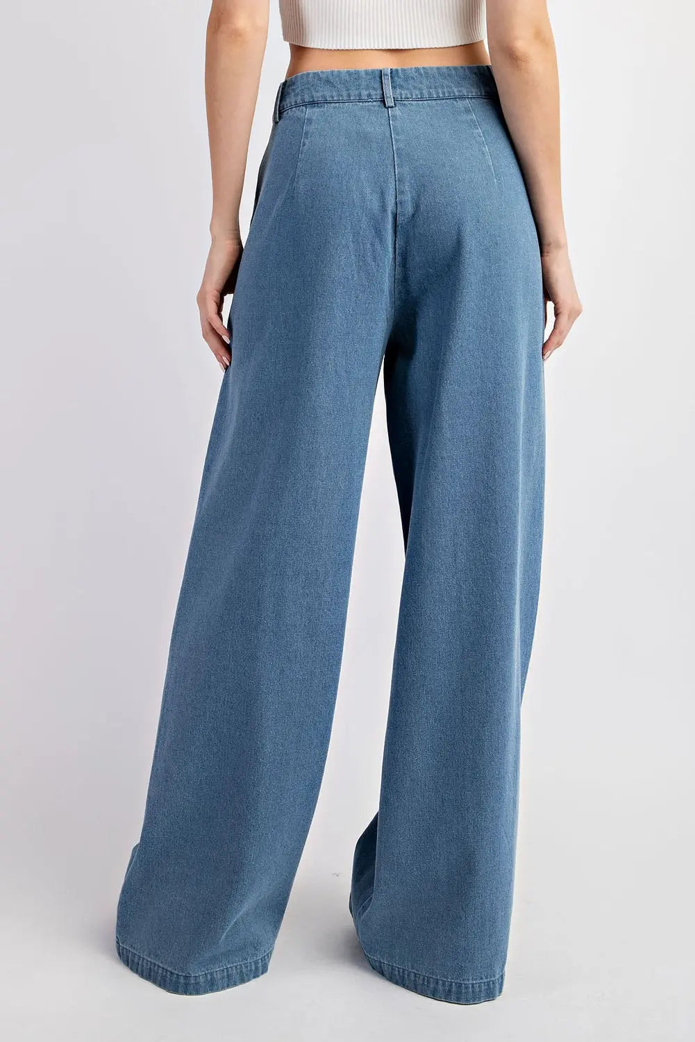 Mineral Washed Wide Pant