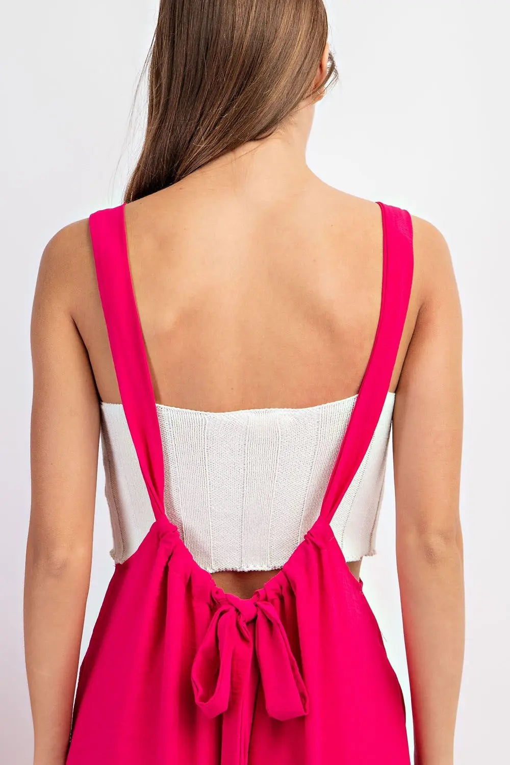 SOLID CINCH ADJUSTABLE JUMPSUIT