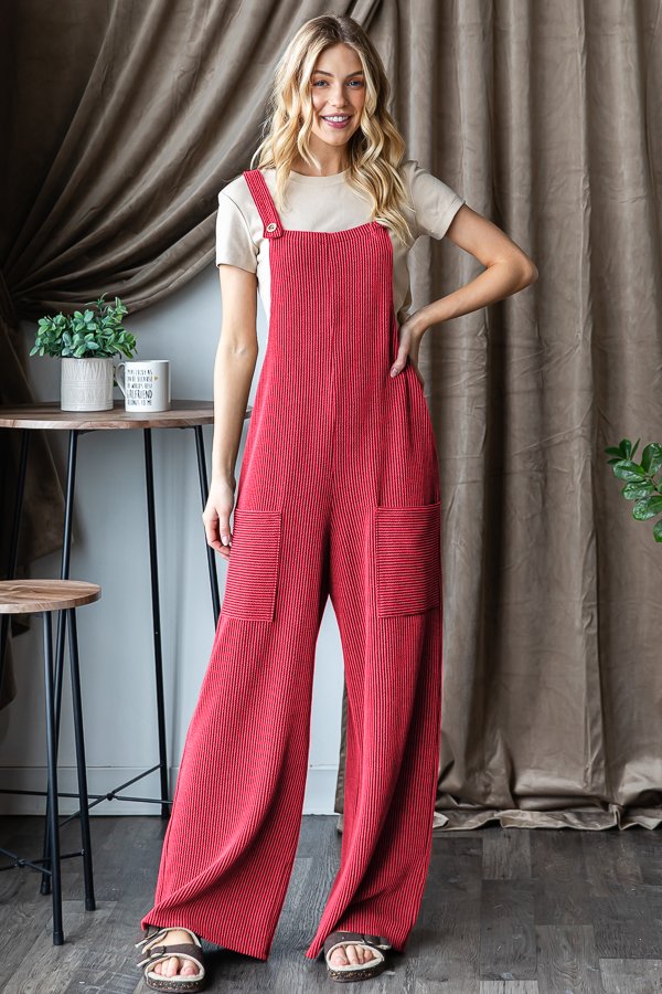 URBAN RIBBED JUMPSUITS