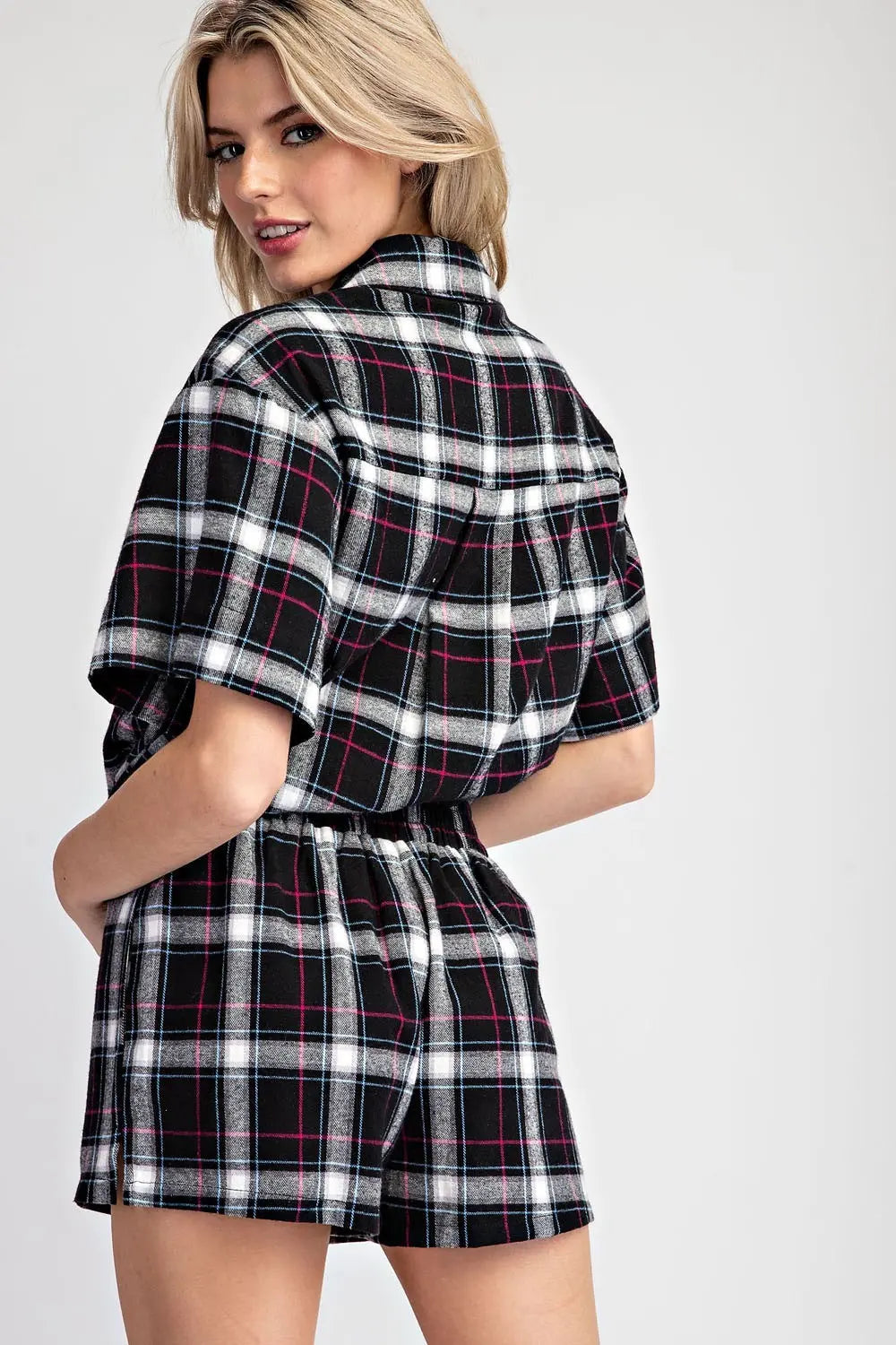Black Flannel Pattern SET
