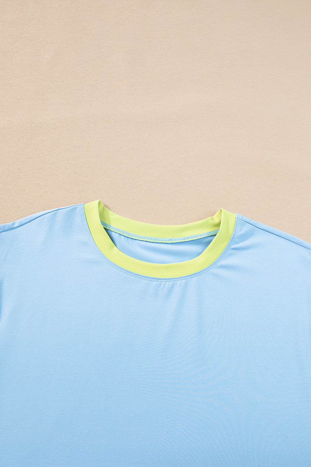 Color Blocking Set in Sky Blue