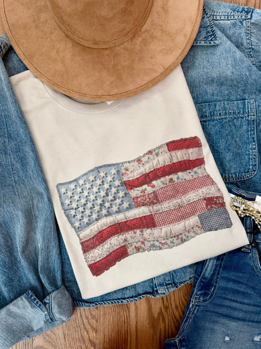 Patriotic Flag Tee