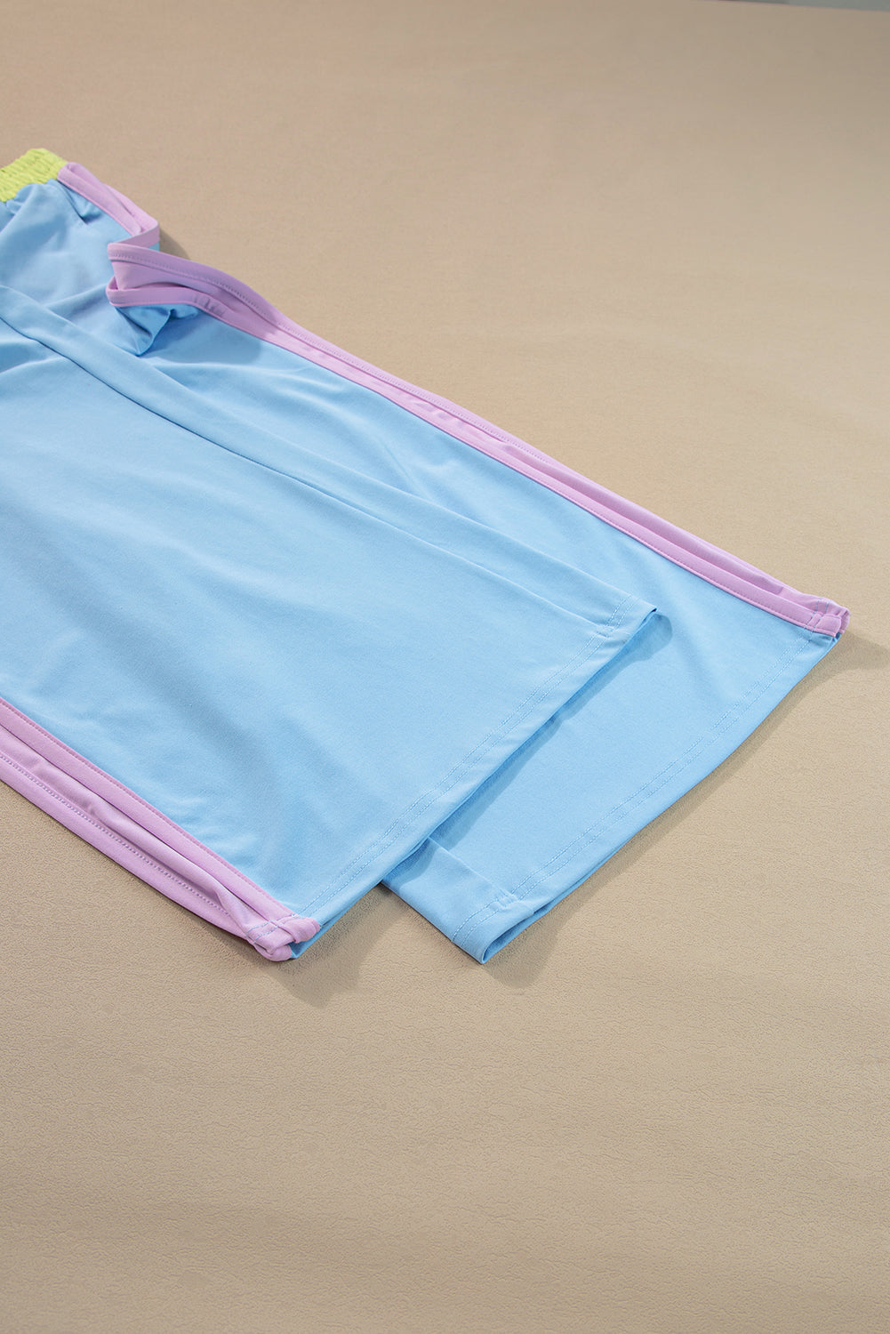 Color Blocking Set in Sky Blue