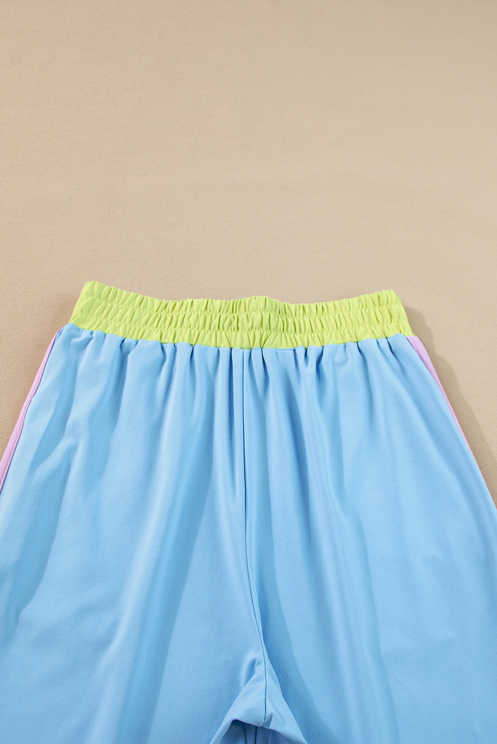 Color Blocking Set in Sky Blue